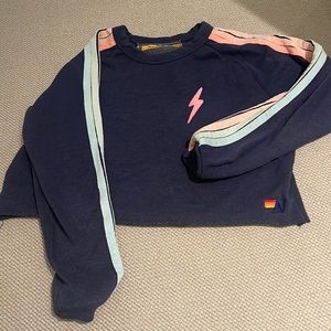 Aviator Nation Size Small cropped sweatshirt